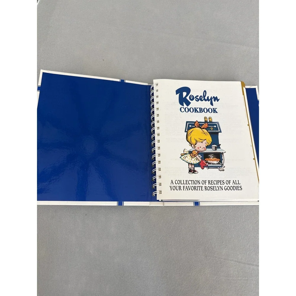 Vintage Roselyn Bakery Cookbook Indianapolis Recipes Canasta Cake Spiral Bound